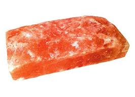 Salzziegel eine Seite roh 20x10x5cm (10 Stk./Karton, 400 Stk./Palette)